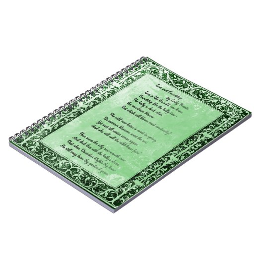 Foto van Emily Bronte Notitieboek (Linkerzijde)