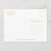 Foto van Engaged Verloving Briefkaart (Achterkant)