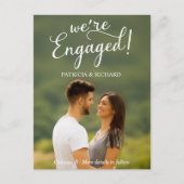 Foto van Engaged Verloving Briefkaart (Voorkant)