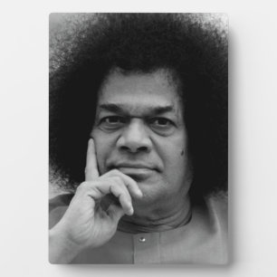 Foto van Esel Sathya Sai Baba Fotoplaat
