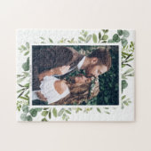 Foto van Eucalyptus Green Foliage Weddenschap Legpuzzel (Horizontaal)