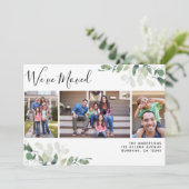 Foto van Eucalyptus We hebben Adres gewijzigd Aankondiging (Staand voorkant)