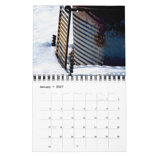 Foto van Evan van de week Kalender (Jan 2027)