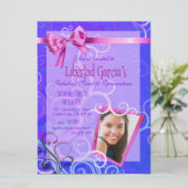 Foto van Fabulous Sweet 15 Quinceañera Kaart (Staand voorkant)