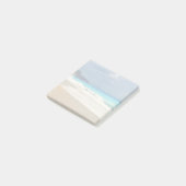 Foto van Faded Turquoise Blue Zee Beach Post-it® Notes (Schuin)