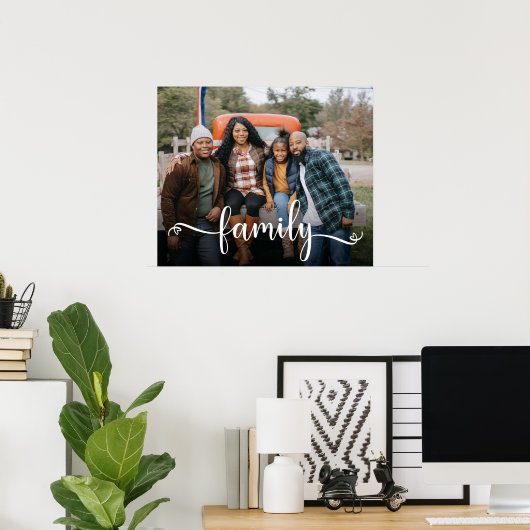 Foto van Family Script Poster (Thuiskantoor)