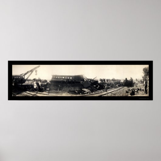 Foto van Farmer Cty Train 1909 Poster (Voorkant)