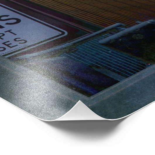 Foto van Faux  Chrysler Building Afdruk (Hoek)