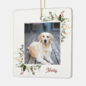 Foto van feestelijke feestdag keramisch ornament (Links)