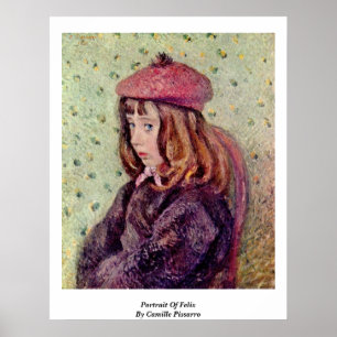 Foto van Felix door Camille Pissarro Poster