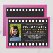 Foto van filmfilmmeisje van filmfilmfestival van f kaart (Voorkant / Achterkant)