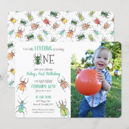 Foto van First Birthday Love Bugs Kaart