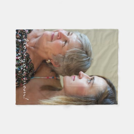 Foto van Fleece Blankets van mam van dochter (Voorkant (Horizontaal))