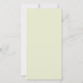 Foto van Floral Memorial Bedankkaart (Achterkant)