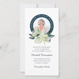 Foto van Floral Memorial Bedankkaart