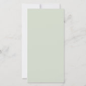 Foto van Floral Memorial Bedankkaart (Achterkant)