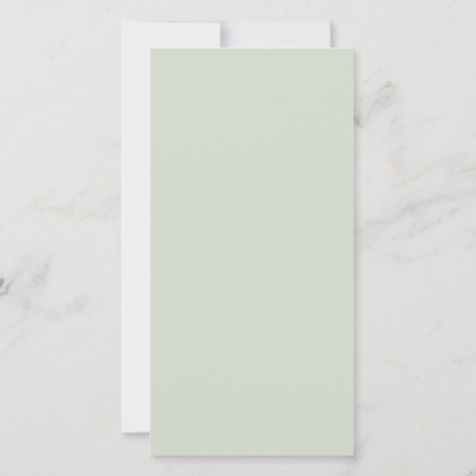 Foto van Floral Memorial Bedankkaart (Achterkant)