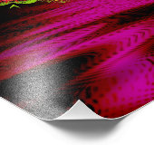 Foto van Floretiana Psychedelic Love Afdruk (Hoek)