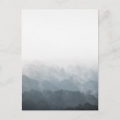 Foto van Foggy Forest Natuur Briefkaart (Voorkant)