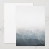 Foto van Foggy Forest Natuur Save The Date (Voorkant / Achterkant)