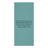 Foto van Foot Massage Reclamekaart (Achterkant)