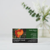 Foto van Footed - Welsh Poppy Visitekaartje (Staand voorkant)