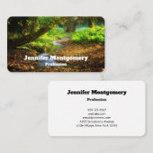 Foto van Forest Creek Beauful Natuur Visitekaartje (Voorkant / Achterkant)