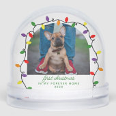 Foto van Forever Home First Kerstset Rescue Foto Sneeuwbol (Voorkant)