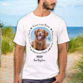 Foto van forever in ons hart Geest Verlies Geheuge T-shirt