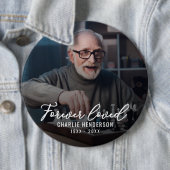 Foto van "Forever Loved" Button (In situ)