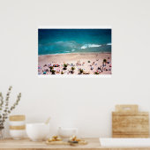 Foto van Fort Lauderdale Beach aerial oceana uitzi Poster (Keuken)