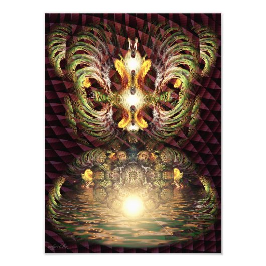 Foto van Fractapond Afdruk (Voorkant)