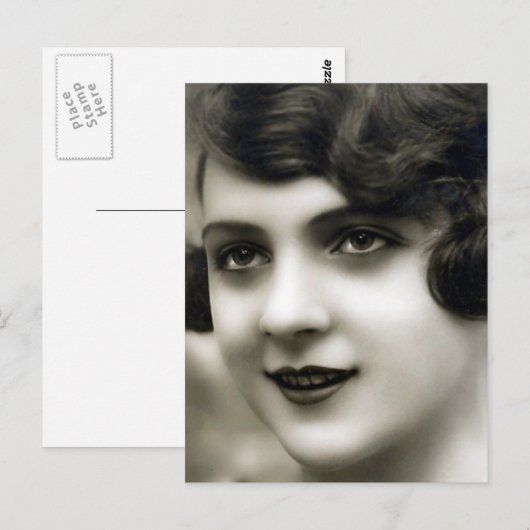  foto van "Franstalig meisje" Briefkaart (Voorkant / Achterkant)