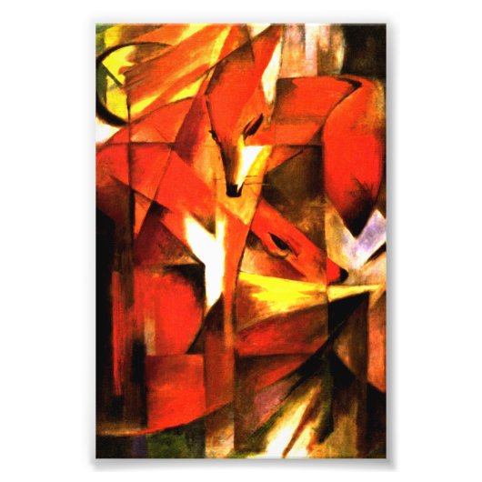 Foto van Franz Marc Fine Art Afdruk (Voorkant)