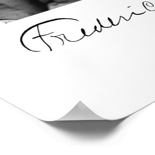 Foto van Frederick Douglass Poster (Hoek)