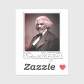 Foto van Frederick Douglass Sticker (Vel)