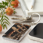 Foto van French Horn Sleutelhanger (Voorkant Rechts)