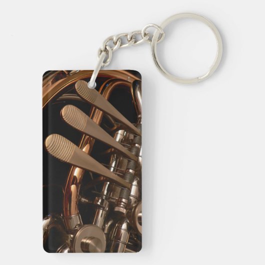 Foto van French Horn Sleutelhanger (achterkant)