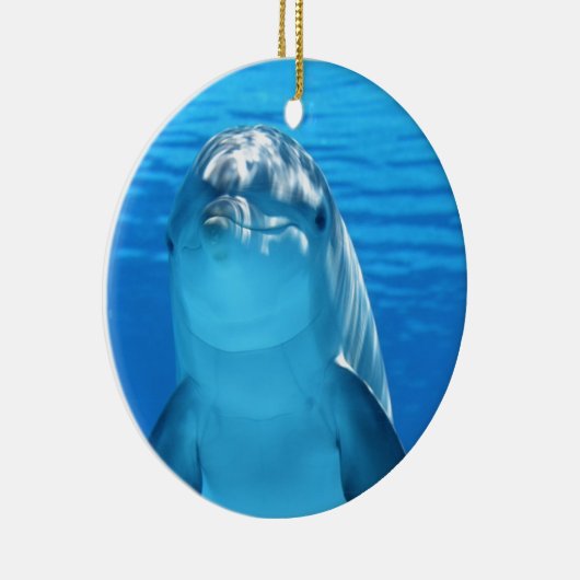 Foto van Friendly Dolphin Keramisch Ornament (Rechts)