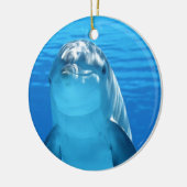 Foto van Friendly Dolphin Keramisch Ornament (Links)