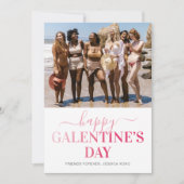 Foto van Friends Galentine Feestdagenkaart (Voorkant)