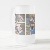 Foto van Frosty Glass Mokken - gepersonaliseerde C (Voorkant links)