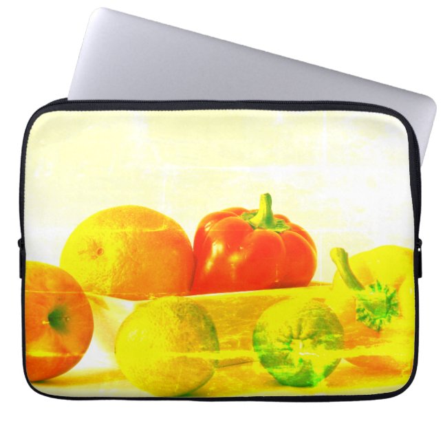 Foto van "Fruits Vegetables". Bestel nu Laptop Sleeve (Voorkant)