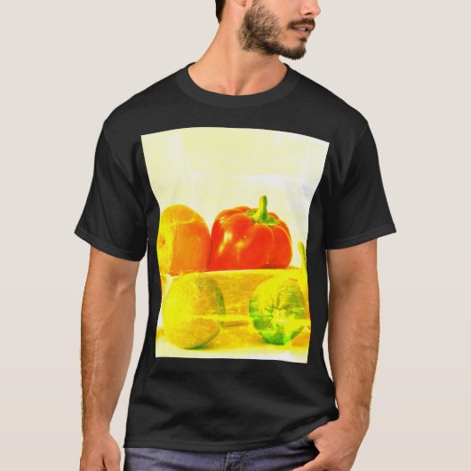 Foto van "Fruits Vegetables". Bestel nu T-shirt (Voorkant)