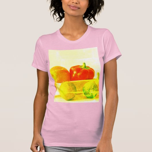 Foto van "Fruits Vegetables". Bestel nu T-shirt (Voorkant)