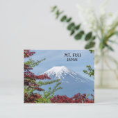 Foto van Fuji Volcano in Japan Briefkaart (Staand voorkant)