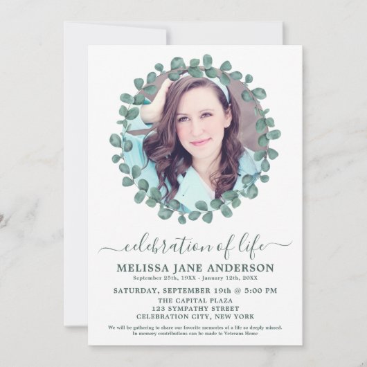 Foto van Funeral Greenery: Levensherfst Kaart (Voorkant)