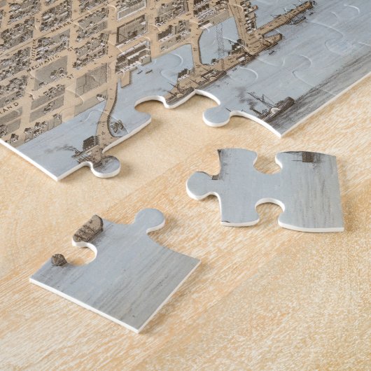  foto van Galveston (1871) Legpuzzel (Zijkant)