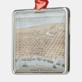  foto van Galveston (1871) Metalen Ornament (Links)