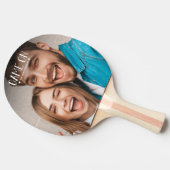 Foto van game over familie tafeltennisbatje (Zijkant)